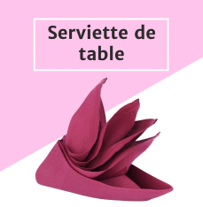 Serviette de table